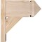 Ekena Millwork Traditional Arts & Crafts Smooth Outlooker, Douglas Fir, 7 1/2"W x 14"D x 14"H OUT08X14X14TRA03SDF - alternate 3